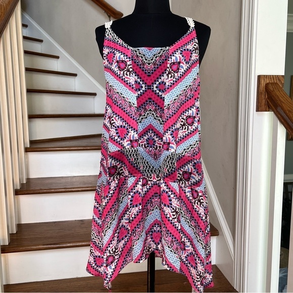 Becca Secret Garden Pink Beach Cover Up - Picture 3 of 11